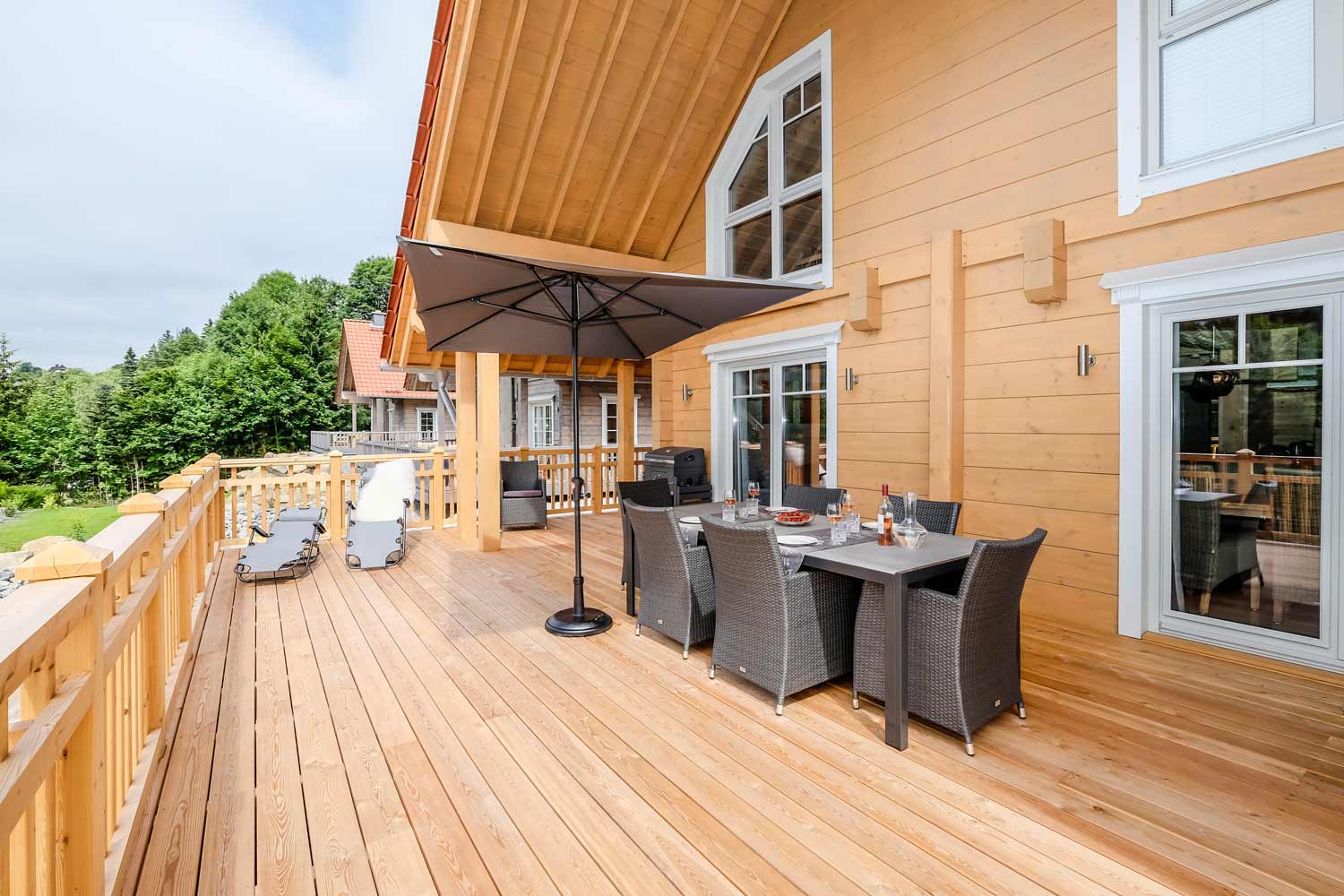 Lodge Einklang – Panoramaterrasse