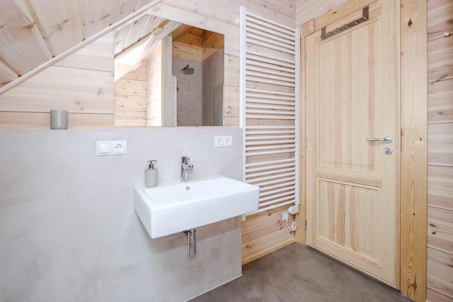 Lodge Einklang – Bad und Sauna