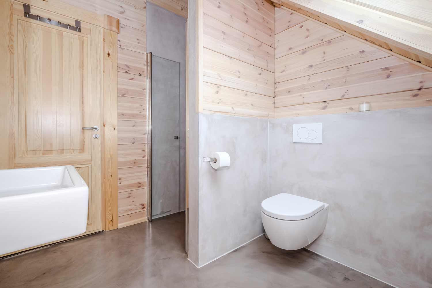 Lodge Einklang – Bad und Sauna