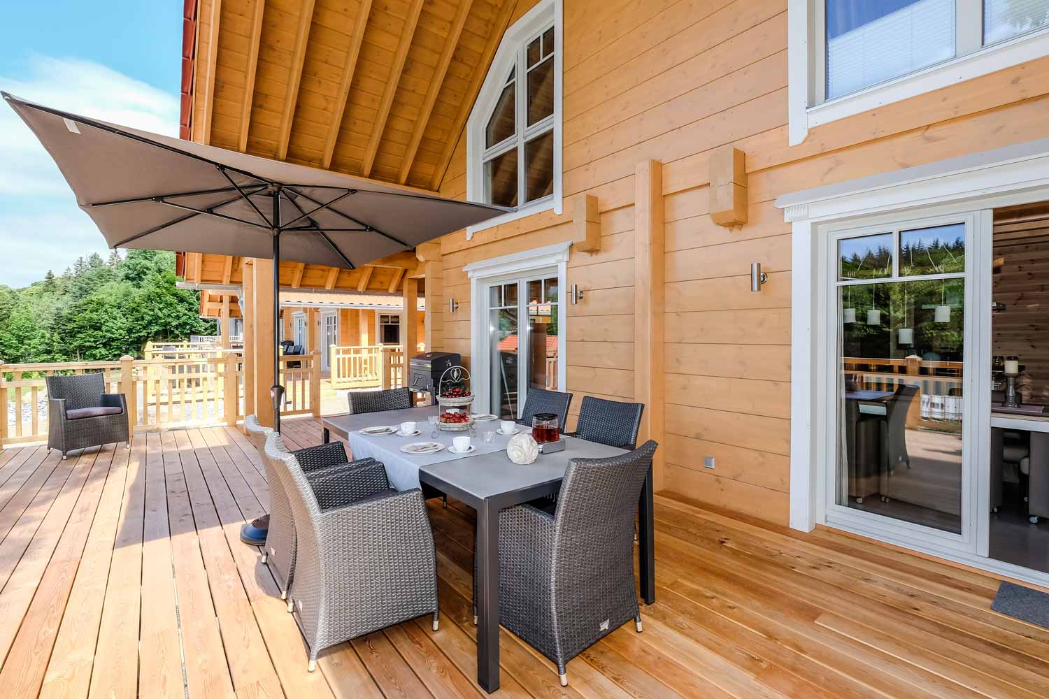 Lodge Blickfang – Panoramaterrasse