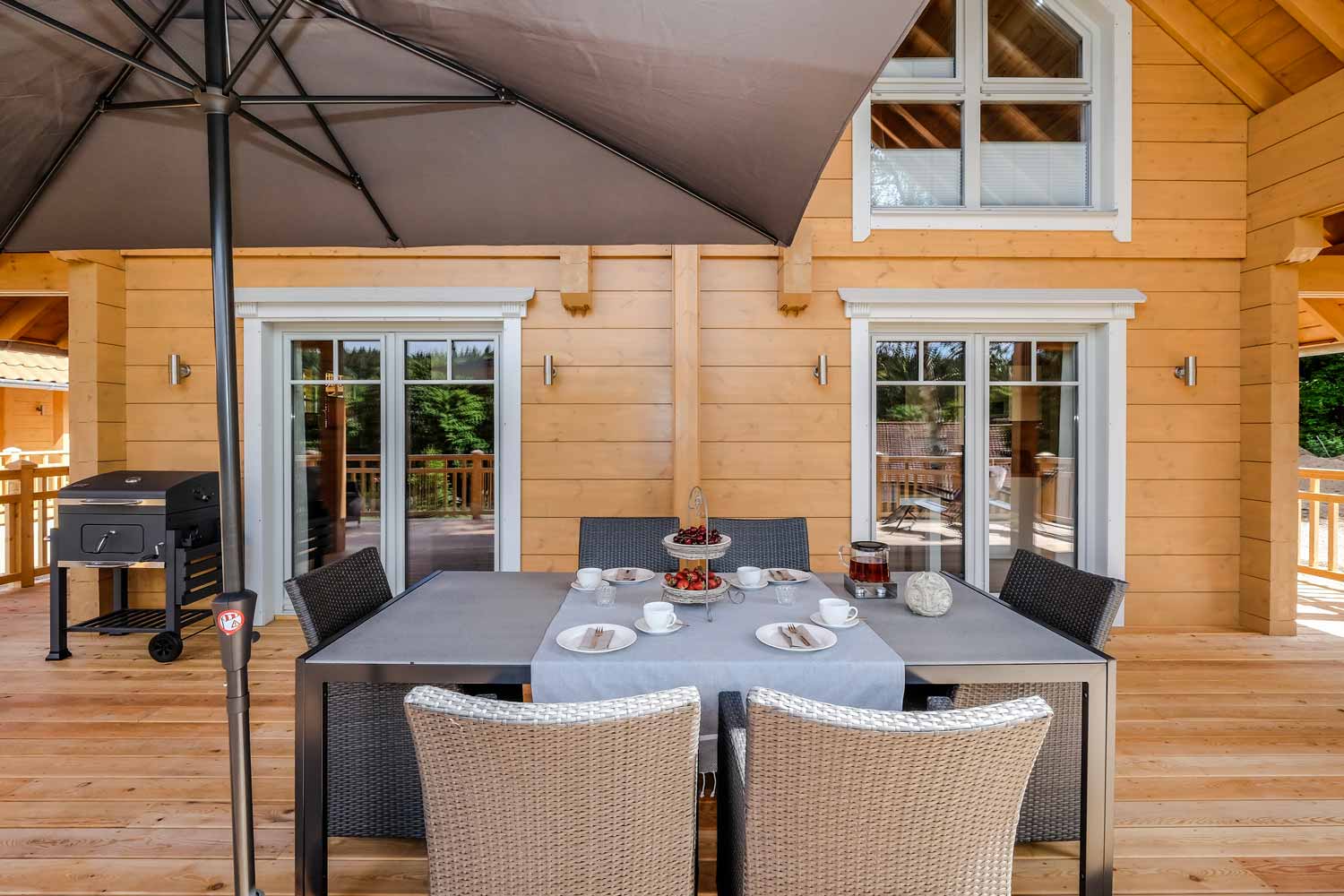 Lodge Blickfang – Panoramaterrasse