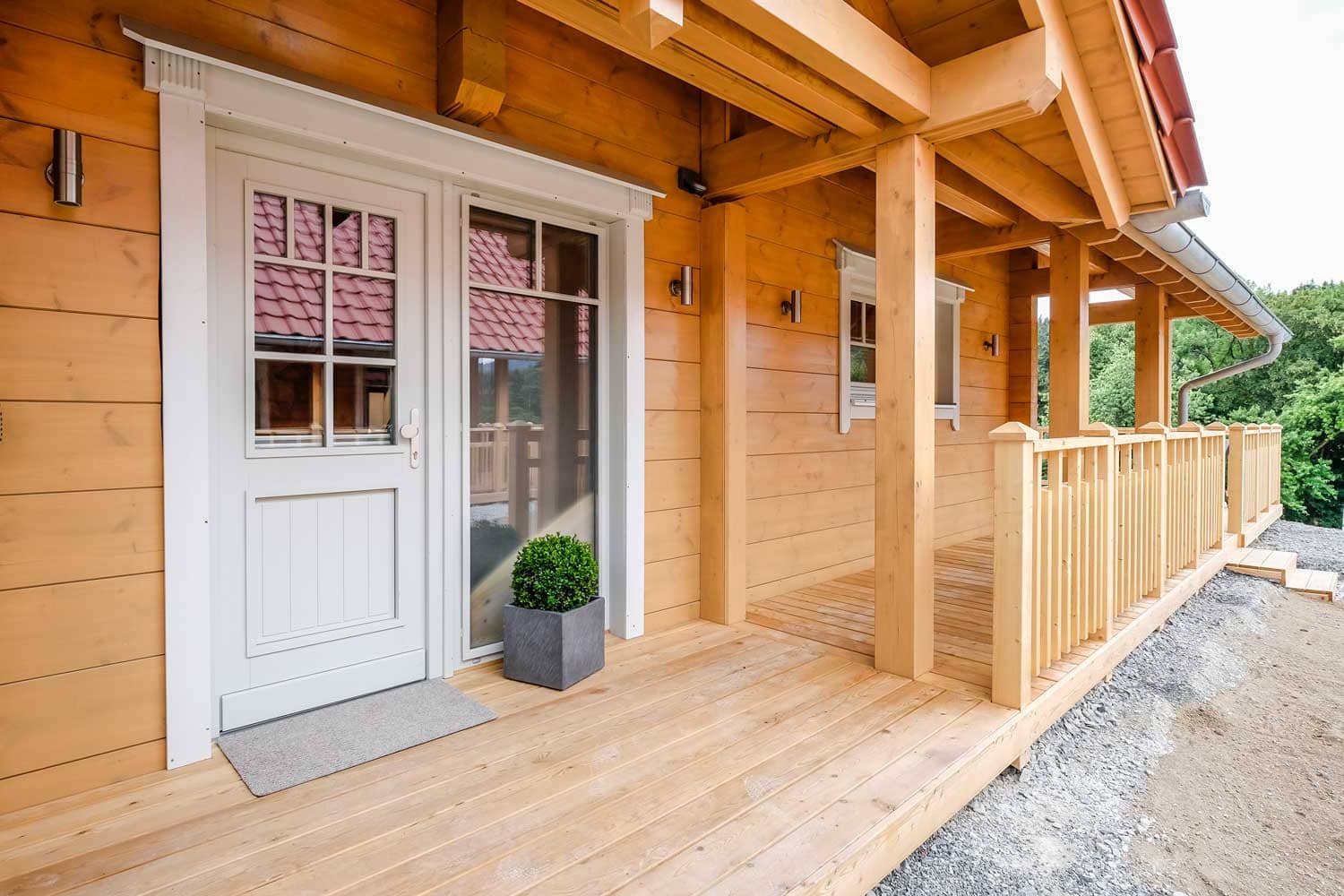 Lodge Blickfang – Empfang