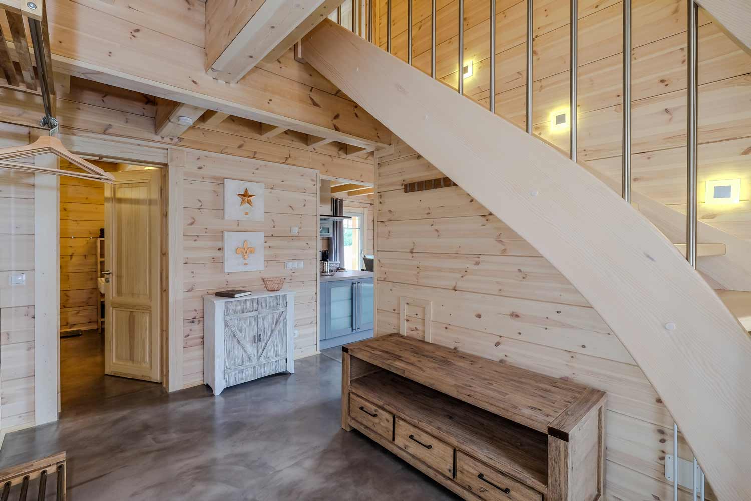 Lodge Einklang – Empfang