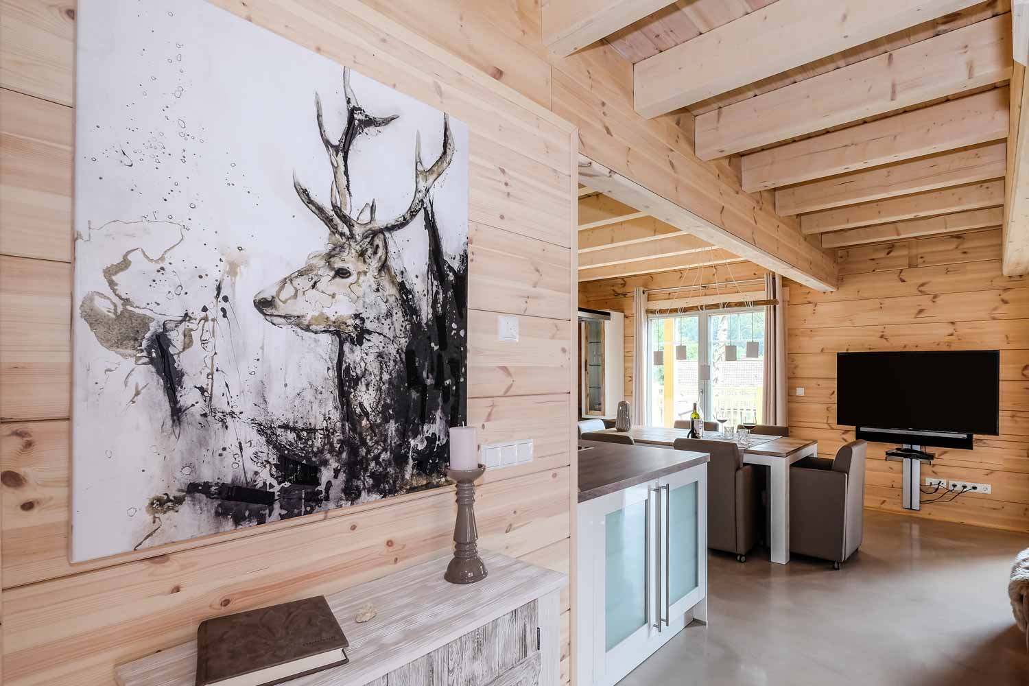 Lodge Blickfang – Empfang