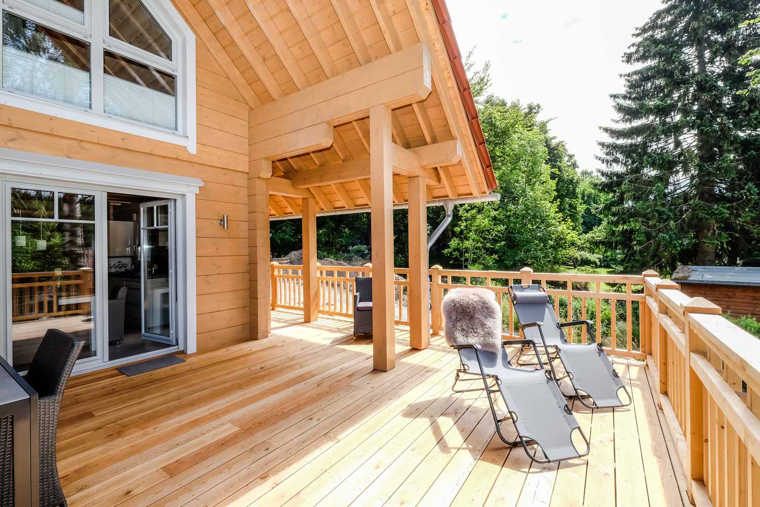 Lodge Blickfang – Panoramaterrasse