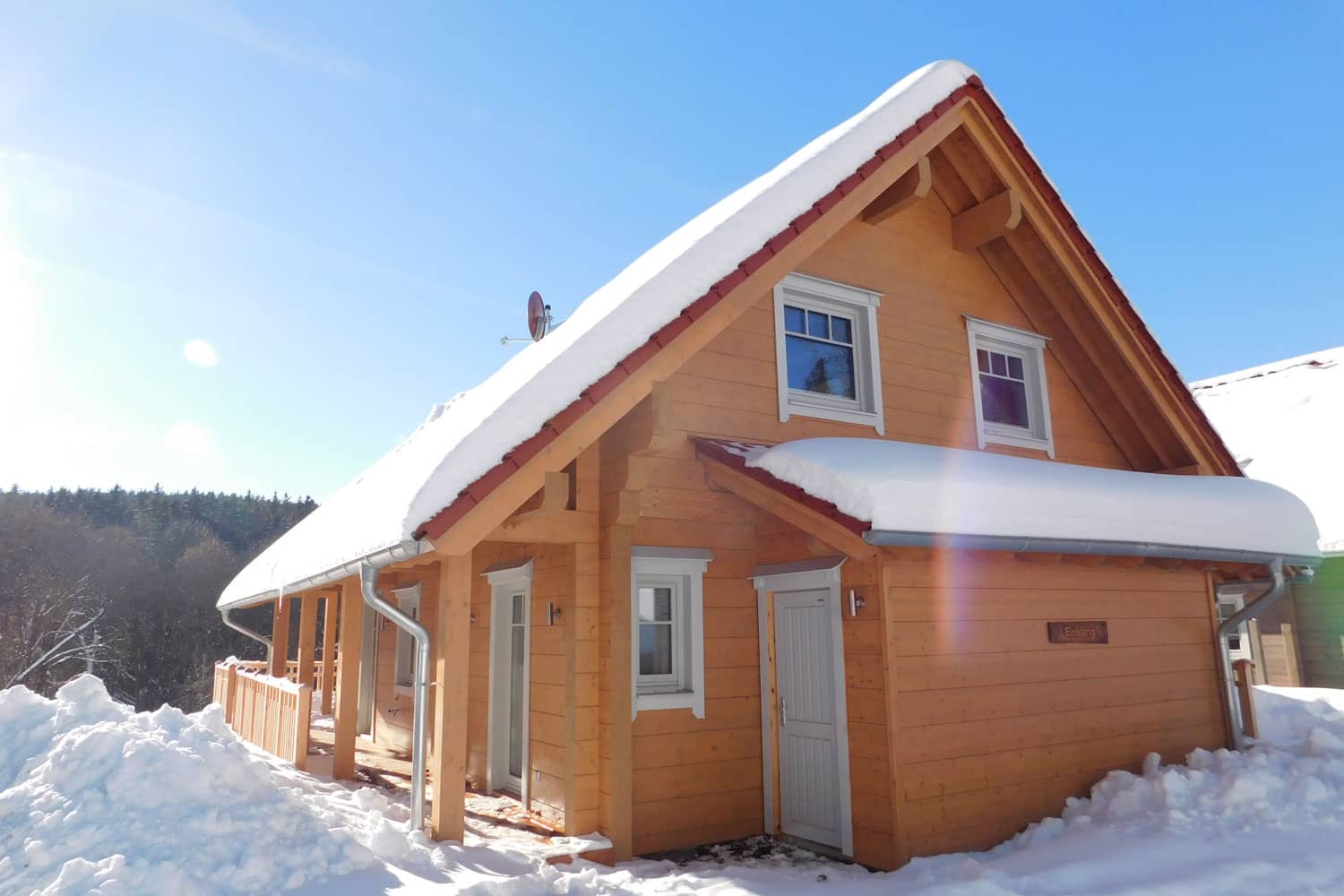 Lodges im Schnee, Bild 3