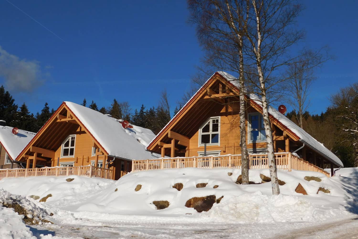 Lodges im Schnee, Bild 6