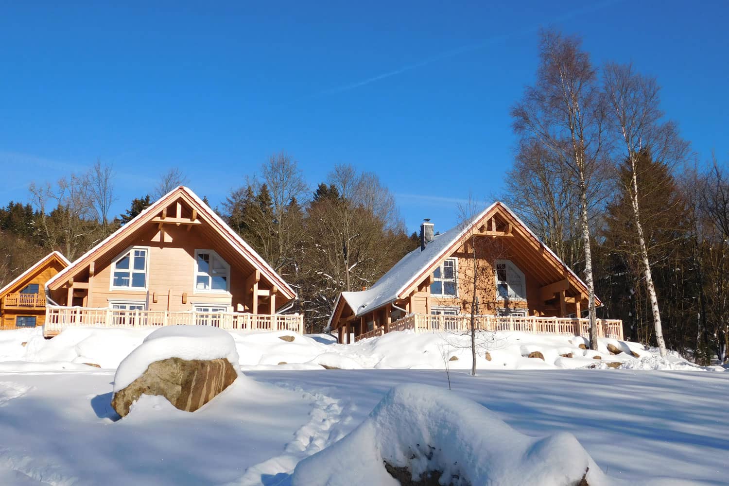 Lodges im Schnee, Bild 9