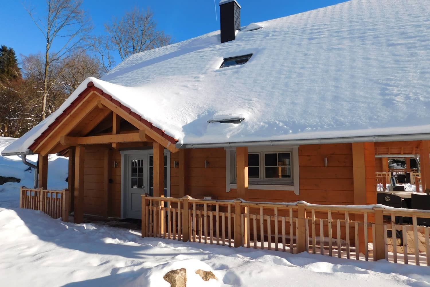 Lodges im Schnee, Bild 8