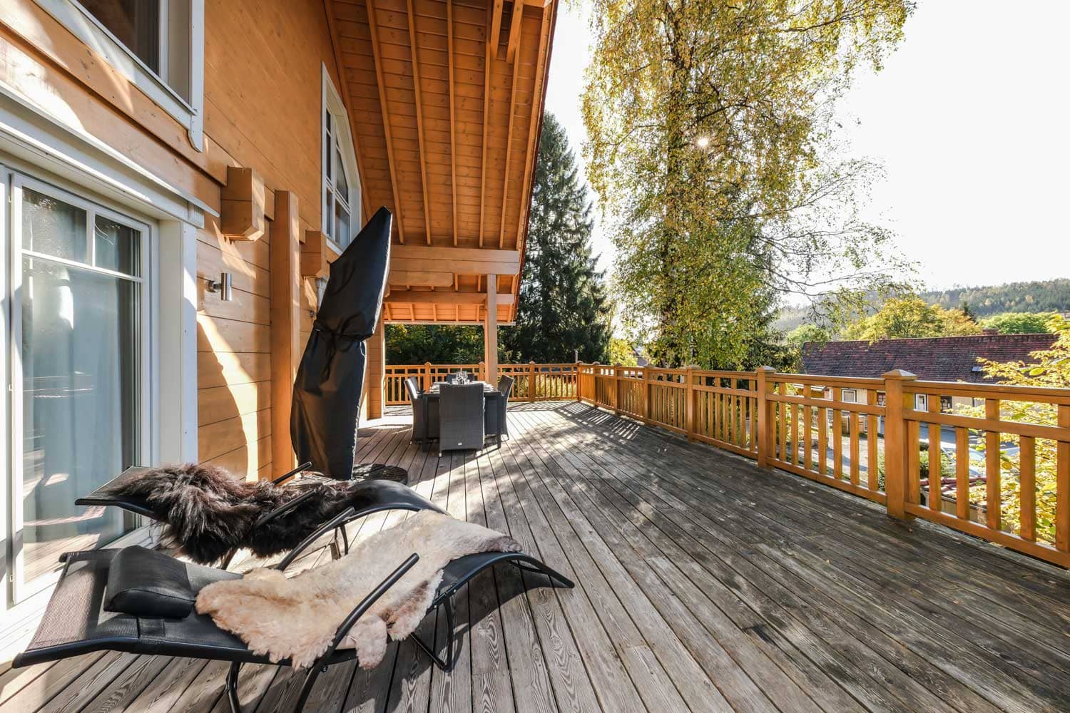 Lodge Blickfang – Panoramaterrasse