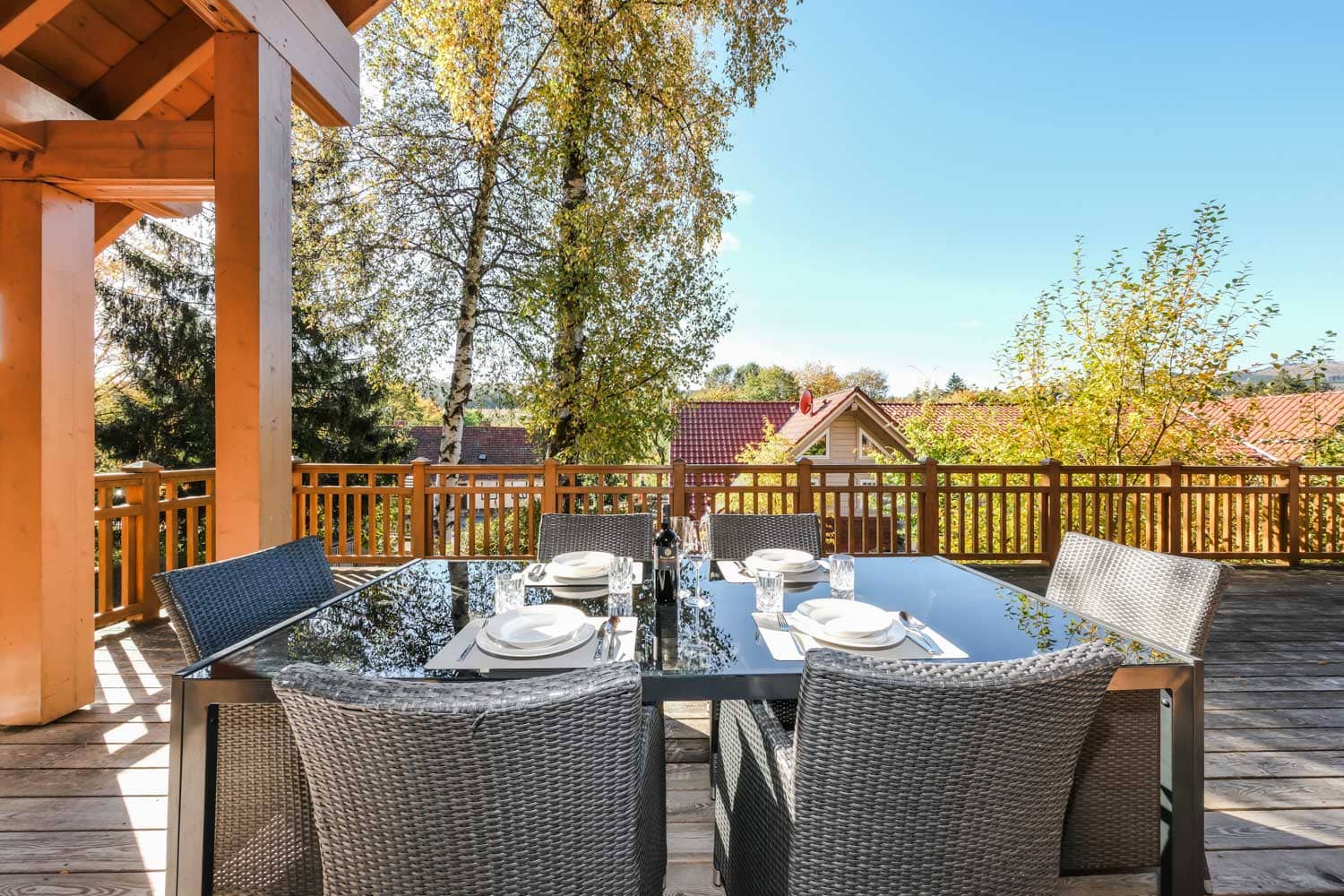 Lodge Blickfang – Panoramaterrasse